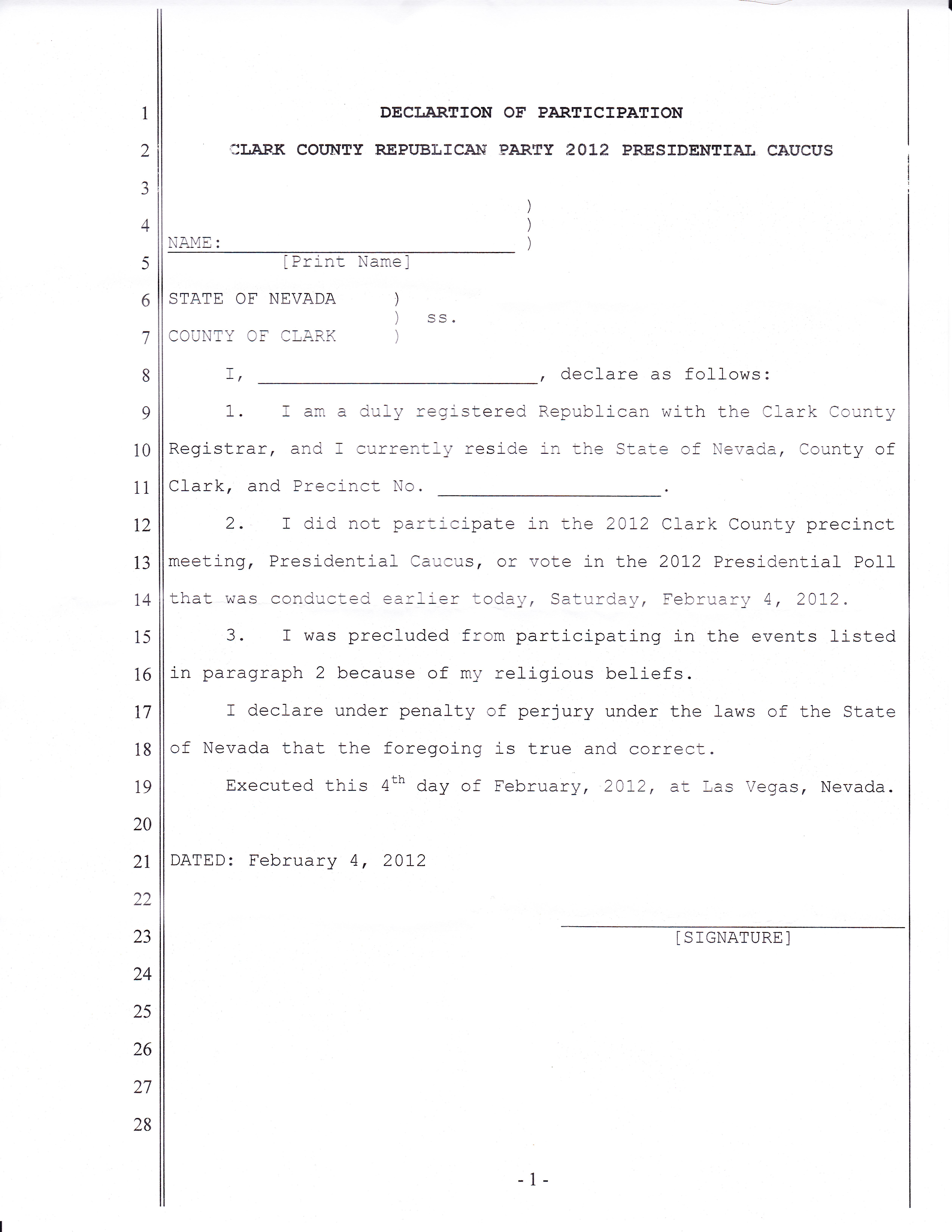 Republican Caucus Declaration_0001